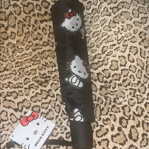 Hello Kitty Black and Red Umbrella